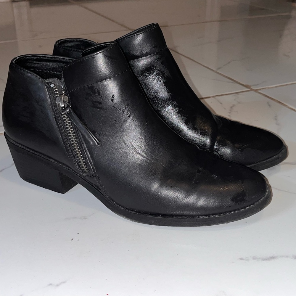 Black ankle boot